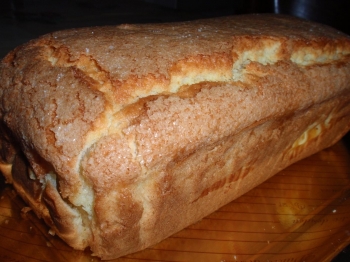Plumcake con cuore di crema al limone